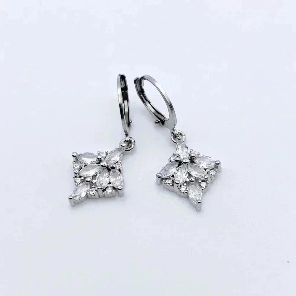 SILVER Hoops Earrings